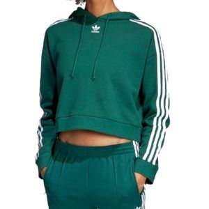 Adidas cropped sweatshirt